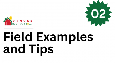 2. Field Examples and Tips