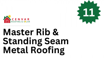 12. Master Rib and  Standing Seam Metal Roofing