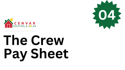 4. The Crew Pay Sheet
